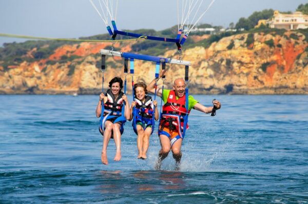 Albufeira: Single, Double or Triple Parasailing Tour - The Sum Up