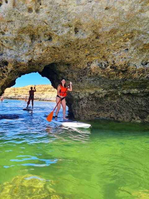 Albufeira: Stand-Up Paddle Caves and Private Beaches Tour - Highlights