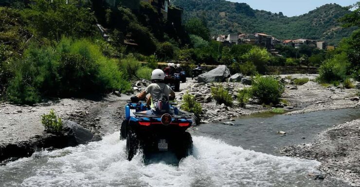 Alcantara: Valley and Gurne Dell'alcantara ATV Adventure - Itinerary Details