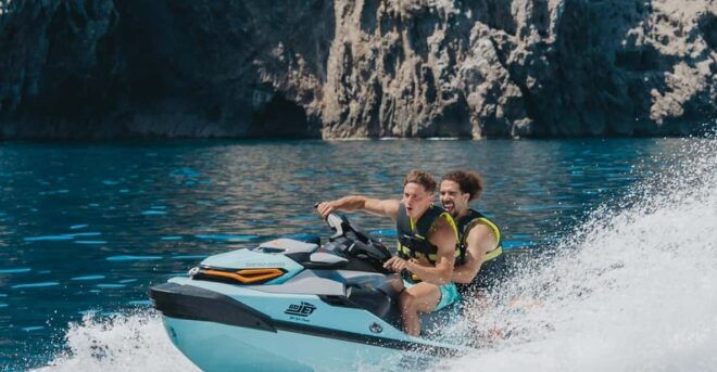 Alcudia: Jetski Tour Coll Baix Beach & Caves (Free Photos) - Free Photos