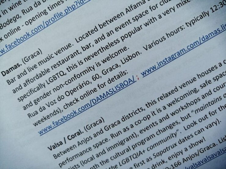 Alex'S LONG LIST Guide to LGBTQ Lisbon: Updated Every Month! - Good To Know