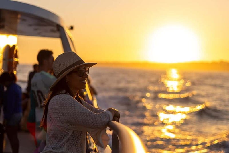 Algarve: Catamaran Sunset Tour with DJ or Live Guitarist - The Sum Up