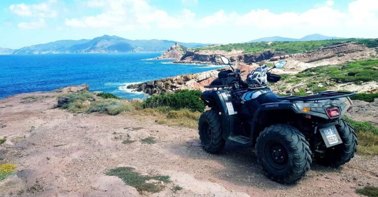 Alghero: Guided Quad Bike Tour With Swim Stop - Group Size and Accessibility Information