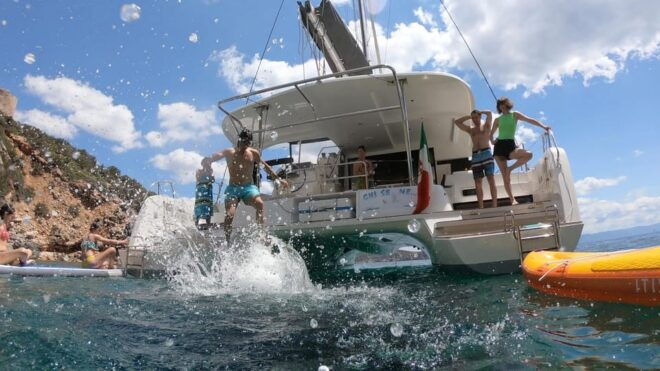 Alghero: Scenic Catamaran Cruise With Lunch and Snorkeling - Itinerary Details