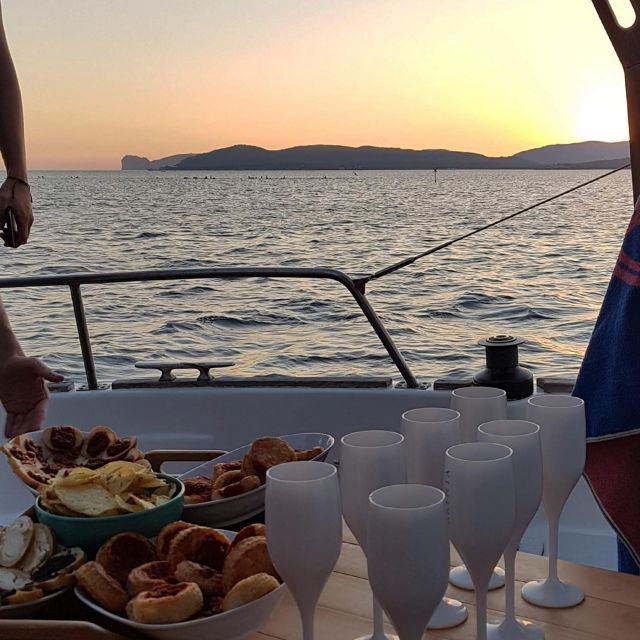 Alghero: Sunset Aperitif Sailing Boat Experience - Tour Details