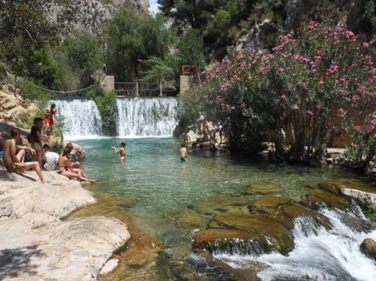 Alicante & Benidorm: Algar Waterfalls Including Transfer - Itinerary Highlights
