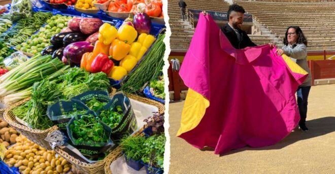 Alicante: Bullring and Central Market Gastronomic Tour - Itinerary