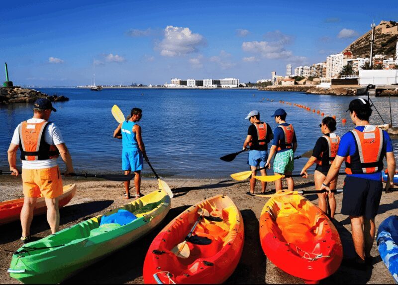 Alicante: Double Kayak Rental with Snorkel or Tapa and drink - Safety and Comfort