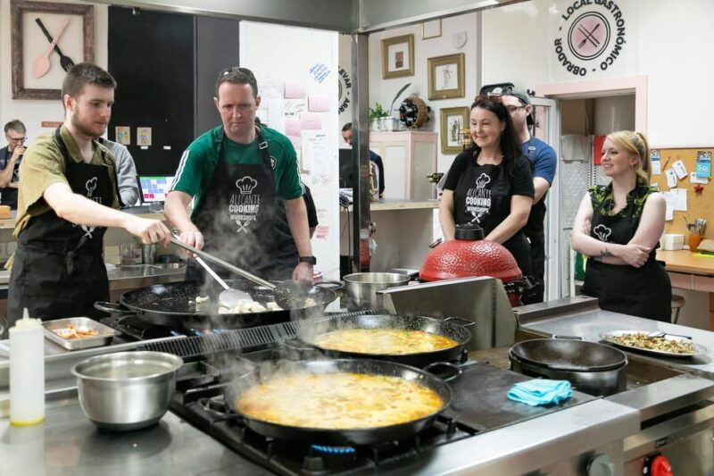 Alicante: Paella and Sangría Workshop With Market Visit - Experience Description