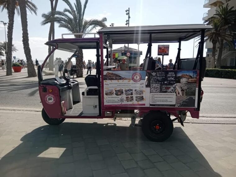 Alicante: Tuk Tuk Tour Electric 60 Minutes Electric - Whats Included and Whats Not
