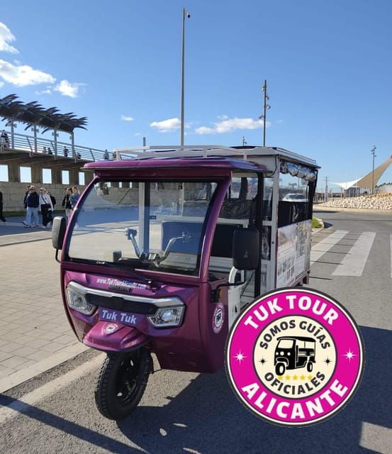Alicante: Tuk Tuk Tour Electric 60 Minutes Electric - Tailored Experiences for Memorable Visits