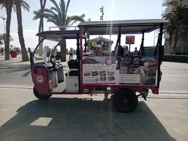 Alicante: Tuk Tuk Tour Electric 60 Minutes Electric - Booking and Availability