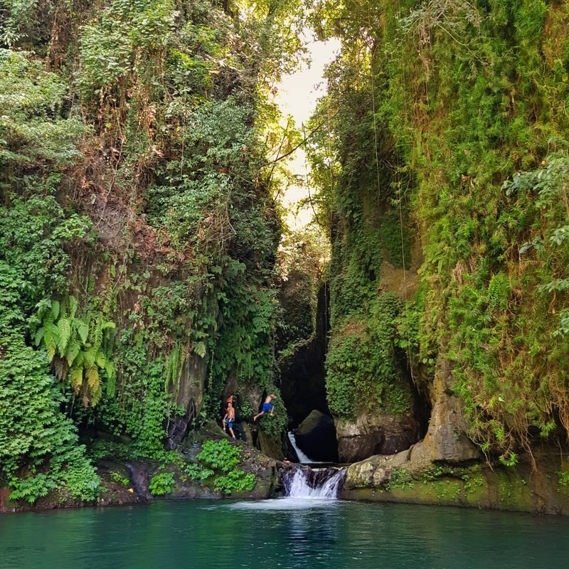 Aling Aling Waterfall Trekking and Jumping in Sambangan Bali - What happens at Kroya and Kembar