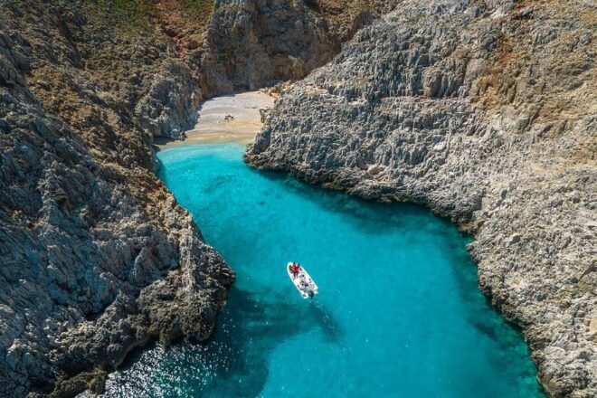 All Day Boat Cruise Akrotiri 9,5 Hours for 10 Persons - Starting Point Details
