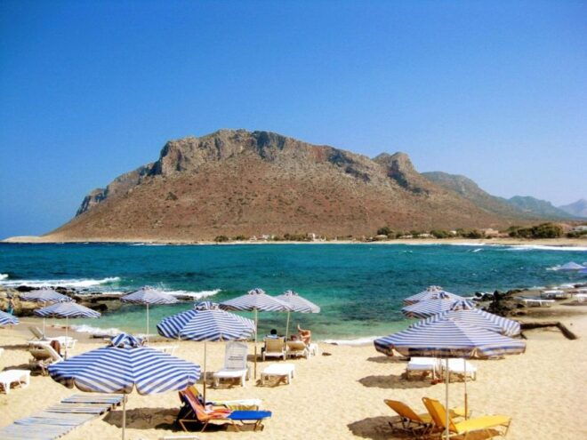 All Day Boat Cruise Akrotiri 9,5 Hours for 8 Persons - Description