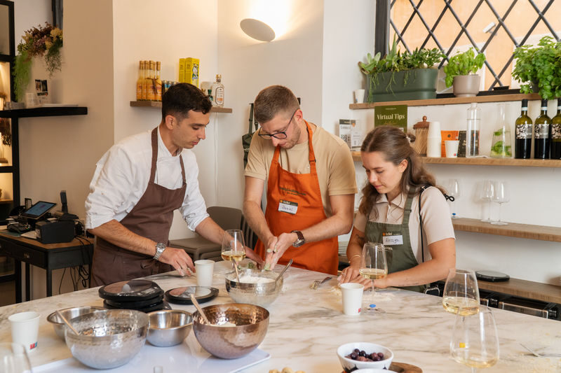 All-in-One Italian Cooking Class: Pasta, Pizza & Gelato - Three dishes, three different kinds of kitchen work