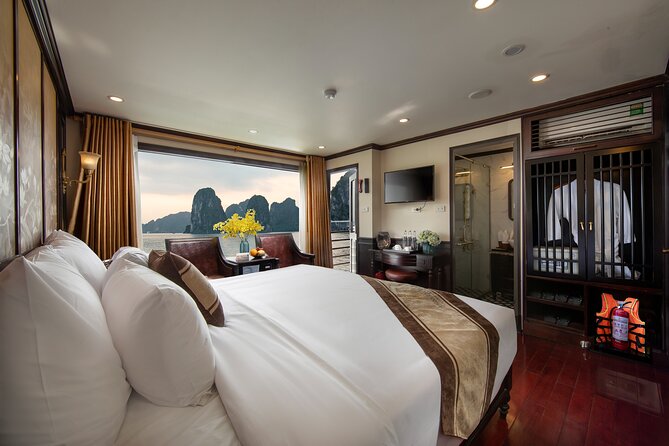 All-Inclusive 2 Day/1 Night Halong Luxury Cruise, Meals, Cave, Kayaking,Swimming - Common Questions