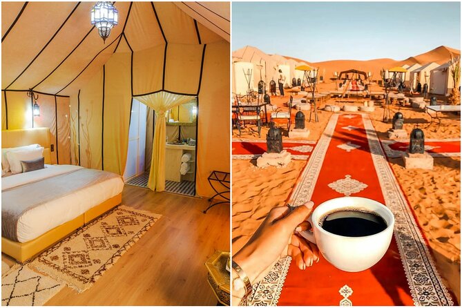 All-Inclusive 2-Day Luxury Desert Trip From Fes to Merzouga - Transportation and Accommodation Details