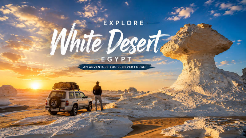All-Inclusive 2-Day White & Black Desert Camping with 4WD & BBQ - At a Glance