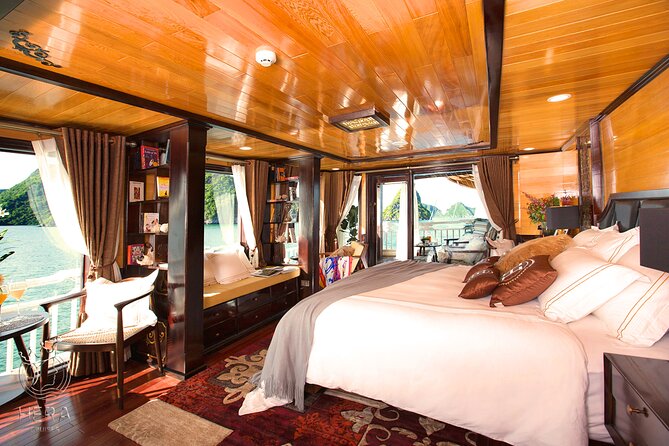(ALL INCLUSIVE 5-STAR) Hera Cruise 2 Days 1 Night - Ha Long Bay - Duration and Meeting Point