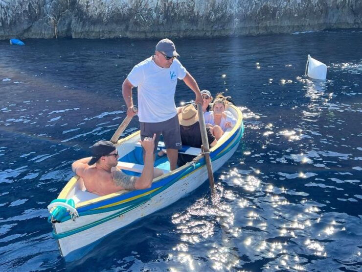 All Inclusive Blue Grotto Visit and Capri Private Boat Tour - Tour Pricing and Duration
