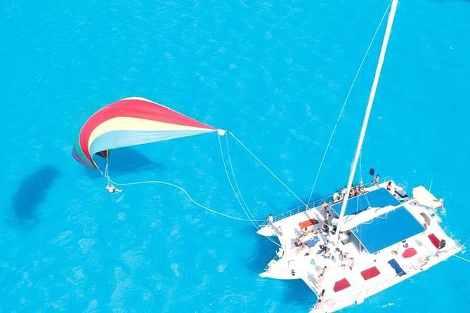 All-Inclusive Deluxe Catamaran Tour to Isla Mujeres - Beach Club Experience