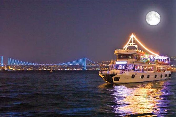 All Inclusive Moonlight Dinner Cruise on The Bosphorus - Booking and Duration