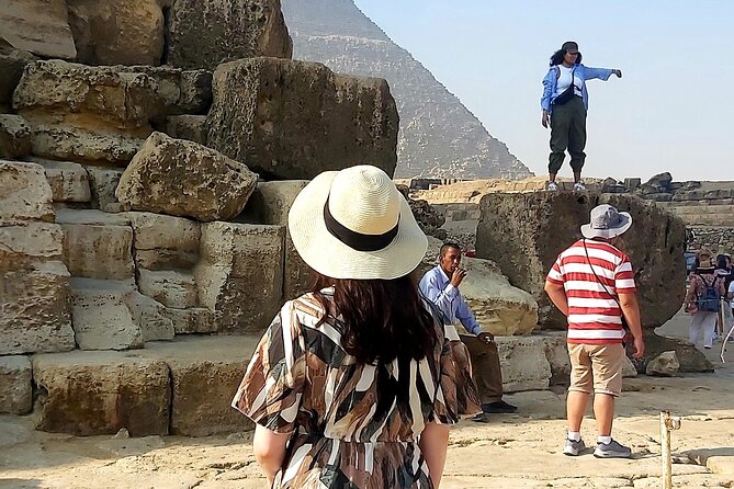 All Inclusive Private Tour to Giza Pyramids Sphinx and Shoping - Tour Highlights