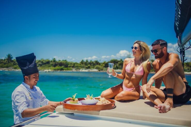 All-Inclusive Tulum: 4hrs Coast & Fun in 34' Cat Aventura - Booking Details