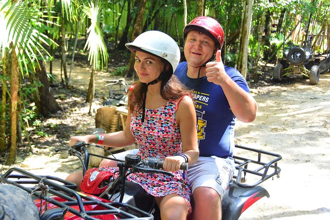 All Weather Adventure: Ziplines, Single ATVs, and Cenote - Experience the Mayan Jungle
