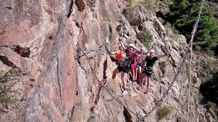 Almeria: Via Ferrata Castala - Navigating the Castala Route