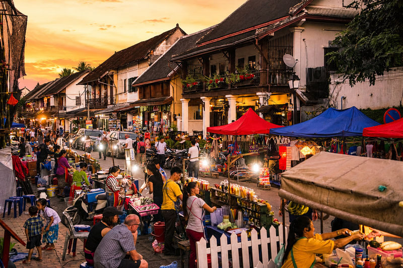 Alms Giving, Morning Market & Local Breakfast Experience - The morning market is about ordinary food