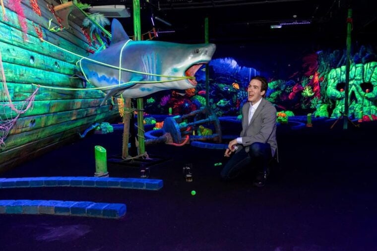 Aloha Amsterdam: 12-Hole Glow-in-the-Dark Mini-Golf - The Sum Up