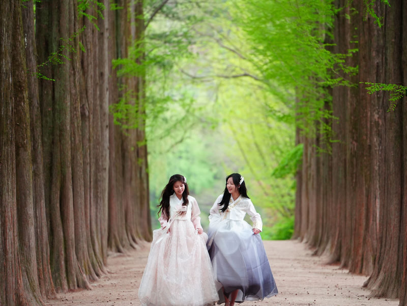 Alpaca+LEGOLAND+Nami Island+RailBike+Morning Calm Private Tour - Nami Island: scenic paths, with a clock to watch