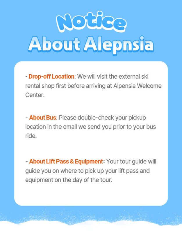 Alpensia Ski Day Tour (Departing from Seoul) - The return ride and the tight afternoon clock