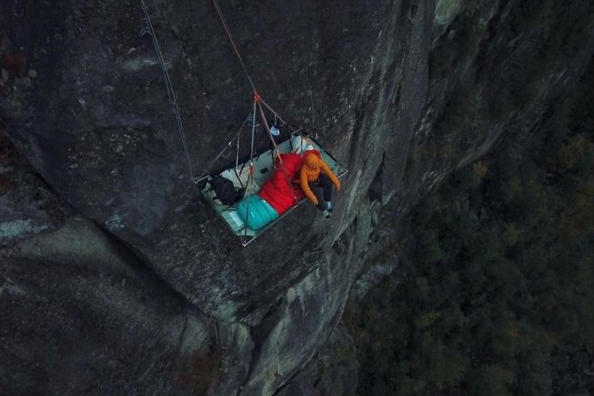 Alpine Cliff Camping 1000ft Off the Ground in Index WA - The Sum Up