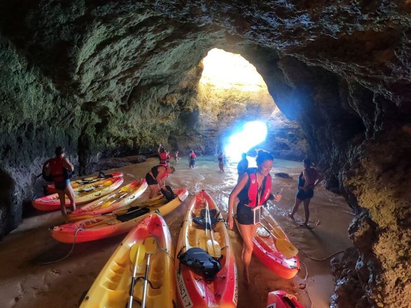 Alvor: Explore Caves Boat and Kayak Tour - The Itinerary Breakdown