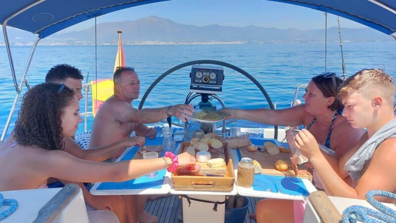 Always private 4 hour - Sail- dolphin Yacht Charter-paddle - An Authentic Sailing Adventure from Estepona