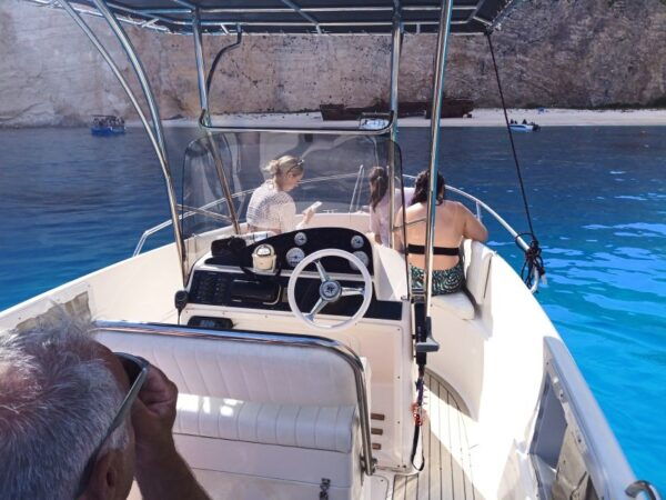 Alykes: Shipwreck Beach & Blue Caves Private Speedboat Tour - Duration of the Activity