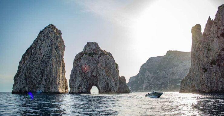 Amalfi Coast - Capri: Full Day Private Boat Tour (8 Meters) - Boat Features and Experience