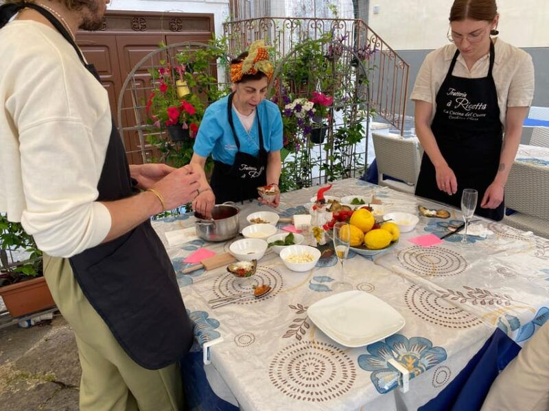 Amalfi Coast: Cooking class con piatti tipici locali - Good To Know