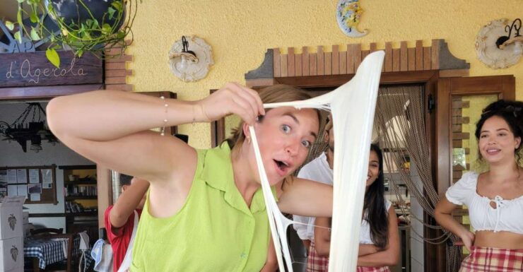 Amalfi Coast: Make Fresh Pasta, Mozzarella, & Tiramisù - Cooking Class Overview