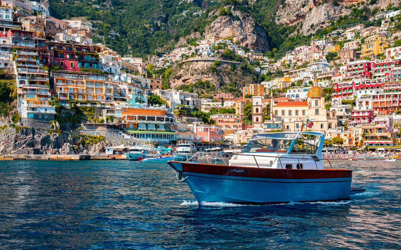 Amalfi Coast & Positano Full-Day Boat Tour from Naples - Drinks, music, and the onboard mood