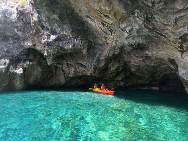 Amalfi: Kayak & Snorkeling Tour,Sea Caves and Natural Arches - Inclusions