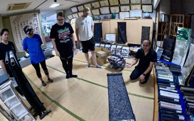 Amami: Oshima Tsumugi and Mud Dyeing Experience - Full Description of Oshima Tsumugi Silk Fabric