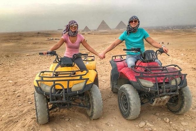 Amamzing Day Tour To Giza Pyramids With Camel Ride & Four Wheeler (ATV) - Meeting and Pickup Information