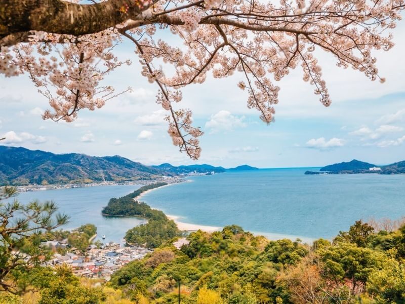 Amanohashidate, Ine Funaya, & Chionji Temple One Day Tour - The view that makes Amanohashidate famous