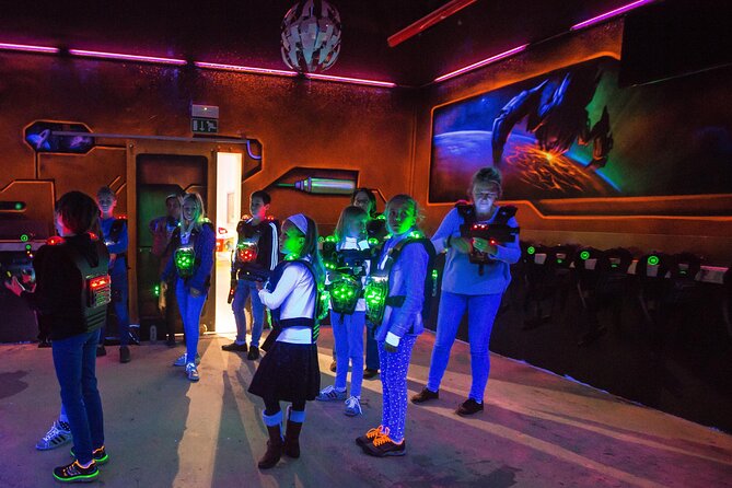 Amasing 2 Laser Tag Games in Brussels (40mn) - Laser Tag Game Details
