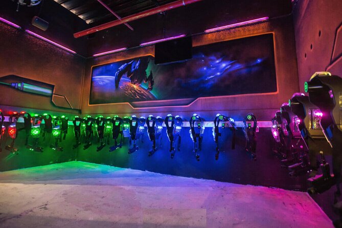 Amasing 2 Laser Tag Games in Brussels (40mn) - Start Time and Opening Hours