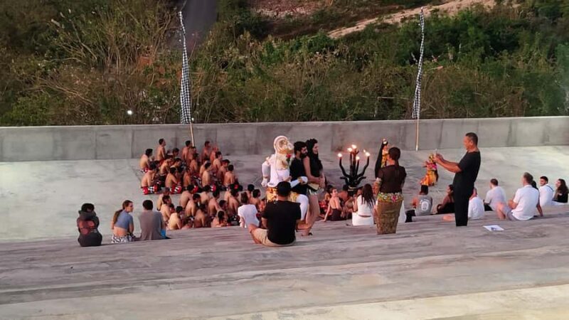 Amazing Cliffside Hanoman Fire Show at Karang Boma - The Location and Accessibility